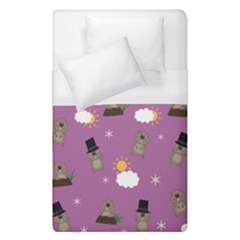 Groundhog Day Pattern Duvet Cover (Single Size)