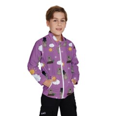 Groundhog Day Pattern Wind Breaker (Kids)