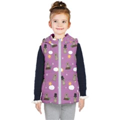 Groundhog Day Pattern Kid s Puffer Vest