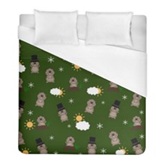 Groundhog Day Pattern Duvet Cover (Full/ Double Size)