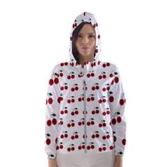 Cherries Hooded Wind Breaker (women)