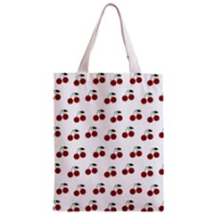 Cherries Zipper Classic Tote Bag by snowwhitegirl