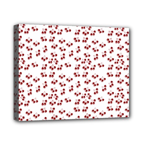 Red Cherries Canvas 10  X 8  by snowwhitegirl