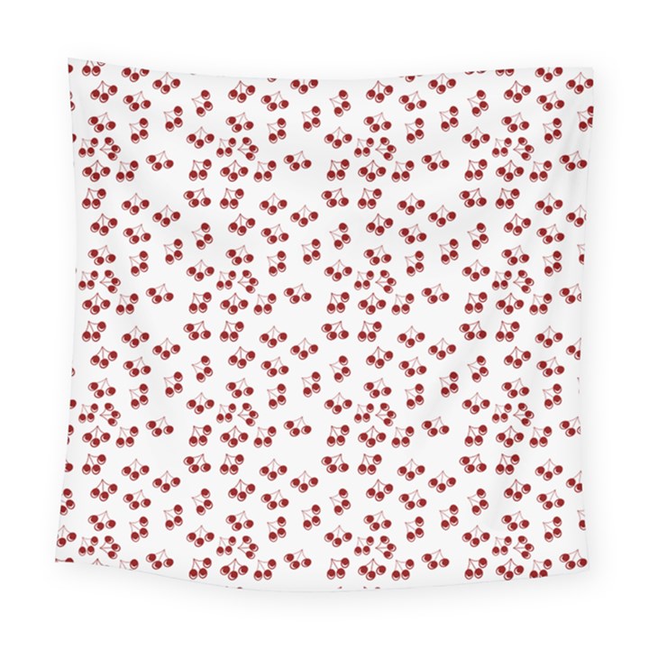 Red Cherries Square Tapestry (Large)