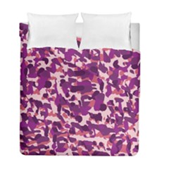 Pink Camo Duvet Cover Double Side (full/ Double Size)