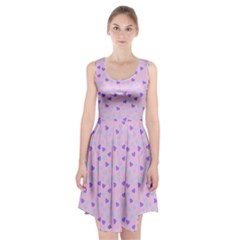 Blue Pink Hearts Racerback Midi Dress by snowwhitegirl