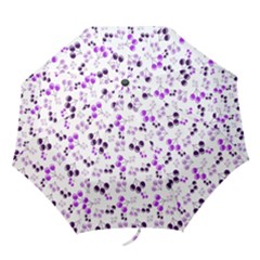 Purple Cherries Folding Umbrellas by snowwhitegirl