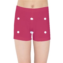 Red Dot Kids Sports Shorts