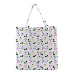 Green Cherries Grocery Tote Bag