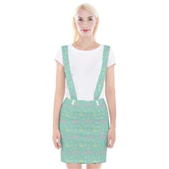 Music Stars Seafoam Braces Suspender Skirt by snowwhitegirl