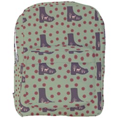 Deer Boots Green Full Print Backpack by snowwhitegirl