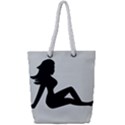 Girls Of Fitness Full Print Rope Handle Tote (Small) View1