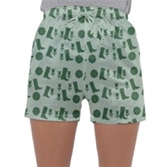 Green Boots Sleepwear Shorts