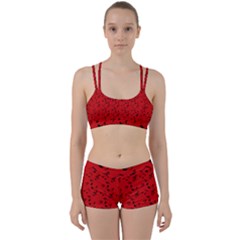 Red Music Women s Sports Set by snowwhitegirl