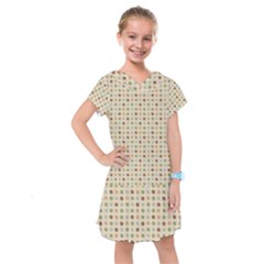 Green Brown Eggs Kids  Drop Waist Dress by snowwhitegirl