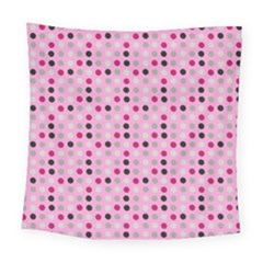 Grey Magenta Eggs On Pink Square Tapestry (large)