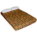 Grey Brown Eggs On Beige Fitted Sheet (Queen Size) View2