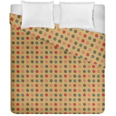 Grey Brown Eggs On Beige Duvet Cover Double Side (California King Size)