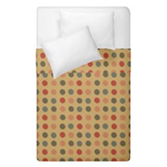 Grey Brown Eggs On Beige Duvet Cover Double Side (Single Size)
