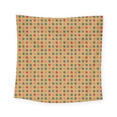 Grey Brown Eggs On Beige Square Tapestry (Small)