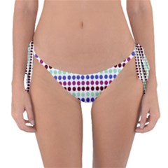 Multi White Dots Reversible Bikini Bottom by snowwhitegirl