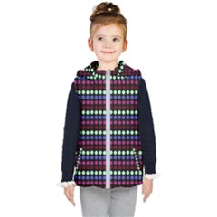 Multi Black Dots Kid s Puffer Vest