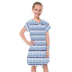 Blue Dots Kids  Drop Waist Dress