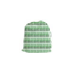 Greenish Dots Drawstring Pouches (xs)  by snowwhitegirl