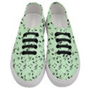 Mint Green Music Women s Classic Low Top Sneakers View1