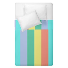 Summer Stripes Duvet Cover Double Side (single Size)