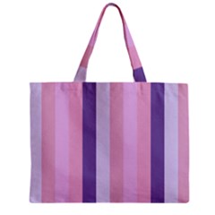 Violet Stars Zipper Mini Tote Bag by snowwhitegirl