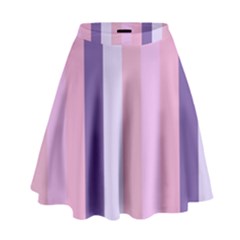 Violet Stars High Waist Skirt