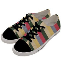 Summer Rose Men s Low Top Canvas Sneakers by snowwhitegirl