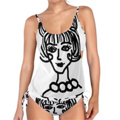 20s Girl Tankini Set by snowwhitegirl