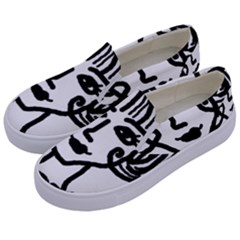 20s Girl Kids  Canvas Slip Ons by snowwhitegirl