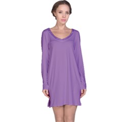 Another Purple Long Sleeve Nightdress by snowwhitegirl