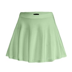 Baby Green Mini Flare Skirt