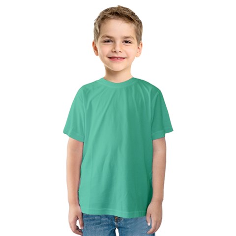 Seafoamy Green Kids  Sport Mesh Tee by snowwhitegirl