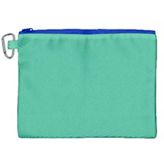 Seafoamy Green Canvas Cosmetic Bag (xxl)