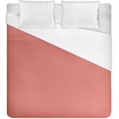 Late Peach Duvet Cover (king Size)