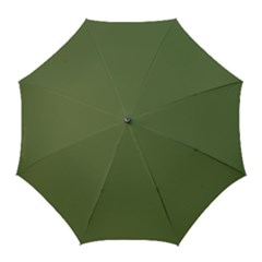 Earth Green Golf Umbrellas by snowwhitegirl