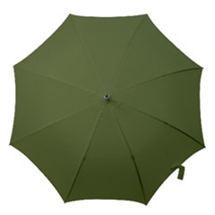 Earth Green Hook Handle Umbrellas (medium) by snowwhitegirl