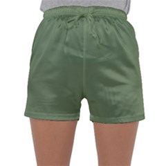 Army Green Sleepwear Shorts by snowwhitegirl