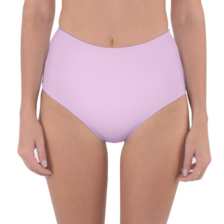 Lilac Star Reversible High-Waist Bikini Bottoms