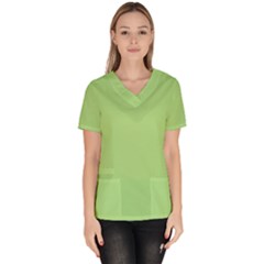 Pistachio Taste Scrub Top