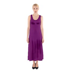 Magenta Ish Purple Sleeveless Maxi Dress by snowwhitegirl