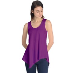Magenta Ish Purple Sleeveless Tunic