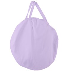 Baby Lilac Giant Round Zipper Tote