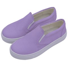 Baby Lilac Kids  Canvas Slip Ons by snowwhitegirl