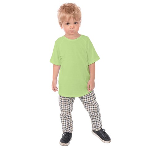 Grassy Green Kids Raglan Tee by snowwhitegirl